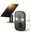 Tiejus 2K Wireless Outdoor solar/ battery powered Camera-MW3K