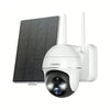 ⚡ 360°PTZ Solar battery Wireless Security Camera-GX2K【CA】