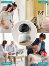 🔥ZUMIMALL 360°PTZ Dual-Band 5G/2.4G WiFi Wired Baby/Pet Monitor Camera-BK06(plug in power)