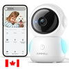 🔥3MP 360°PTZ Dual-Band 5G/2,4G Kabelgebundene Babyphone-Kamera-BK06【CA】 