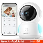 🔥New Arrival Sale 3MP 360°PTZ Dual-Band 5G/2.4G Wired Baby Monitor Camera-BK06