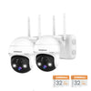 🔥2k Outdoor 360° PTZ Battery Wireless WIFI Security Camera -GX2S(Type C)【CA】