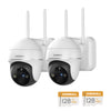 【Worldwide sales】2k Outdoor 360° PTZ Battery Wireless WIFI Security Camera -GX2S(2 CAM)