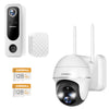 Combo pack🔥Zumimall PTZ Camera(X2K) & Battery Video Doorbell(P8)