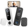 ZUMIAMLL Battery Wireless Video Doorbell camera with Chime-P8【Worldwide sale】