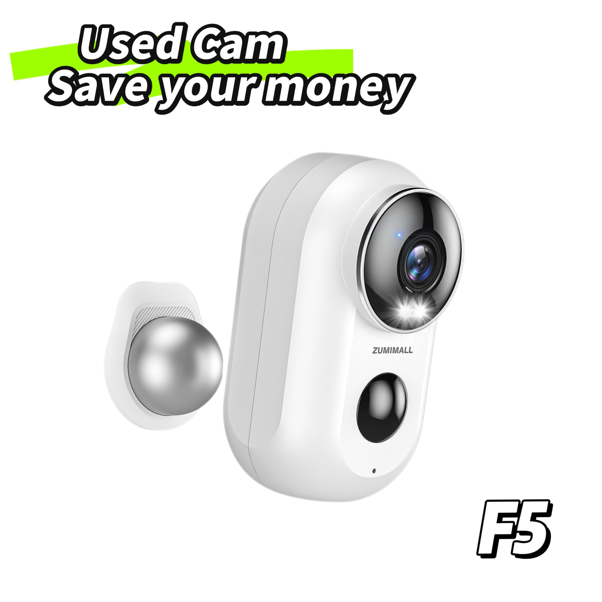 Battery wireless security fashion camera