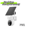 ⚡【save your money】360° PTZ Solar Panel Battery Security Camera-PW1