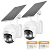 【Worldwide sales】360° PTZ solar Battery  WIFI Security Camera -GX2K(2 CAM)