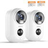 ZUMIMALL APP 2K WiFi Battery Powered  Wireless Security Camera-F5C