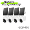 ⚡【save your money】2K 360°PTZ Solar Panel Security Camera System-GX2K(4-Cam)