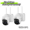 ⚡【save your money】 2k 360° PTZ Battery Wireless WIFI Camera -GX2S(2 cam)