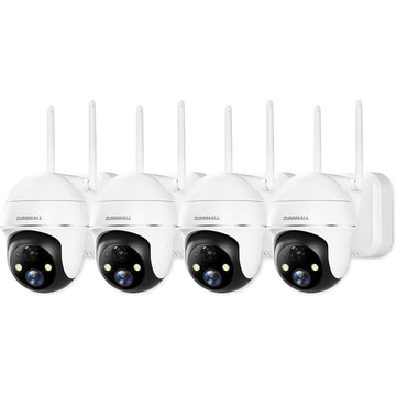 ZUMIMALL 2.4GWiFi  Battery Camera -GX2S（4 pack）