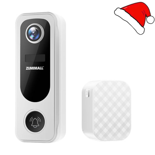 🎄【Christmas Sale】Battery Video Doorbell -P8W