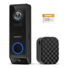 ZUMIMALL 2.4G WiFi Dual Lens Video Doorbell Camera with Chime-P10(Type-C Port)