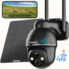 ZUMIMALL 4G LTE Cellular  solar battery Camera outdoor for Farm NO WIFI-G4