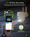 🔥PRIME DAY DEAL 360° PTZ  2.4G/5G  Dual-Band Wired Security Camera-MA3
