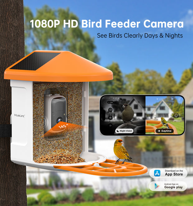 Video Camera Bird Feeder by Sharper Image @