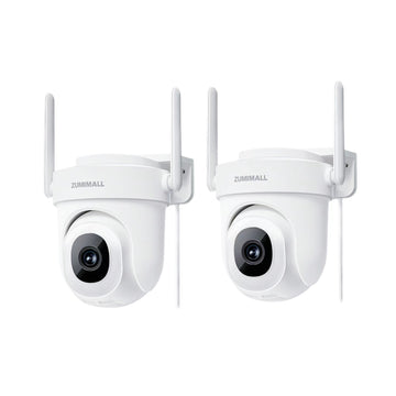 ZUMIMALL APP 5MP 360°PTZ Dual-Band 5G/2.4G WiFi Wired Security Camera-BK05