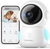 🔥ZUMIMALL 360°PTZ Dual-Band 5G/2.4G WiFi Wired Baby/Pet Monitor Camera-BK06(plug in power)