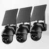 4G LTE Cellular outside Battery Powered Security Camera-G1K (3 PACK）