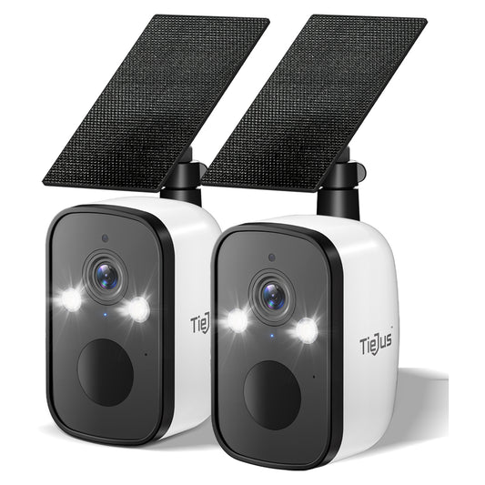 Tiejus 2K Wireless Outdoor solar/ battery powered Camera-MW3K