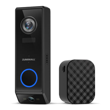 🎆【NEW YEAR Sale】 Dual Lens video Battery Doorbell -P10