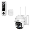 combo pack🔥Zumimall PTZ Camera(X2K) & Battery Video Doorbell(P8)