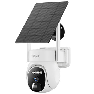 TIEJUS 2.4G WIFI solar  Battery  Camera-PW1