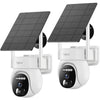 TIEJUS 2.4G WIFI solar  Battery  Camera-PW1