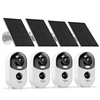 ZUMIMALL APP battery Security Cameras-Q6K-4 cameras【Worldwide sales】