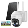 ZUMIMALL 3MP 2.4G WIFI Solar/ battery powered camera -GX2K