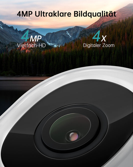 🔥PRIME DAY DEAL 4MP 360°PTZ Dual-Band 5G/2.4G Wired  Security Camera-Bk05【DE/BE/NL/PL】