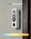 🔥Monthly Sale 2K Wireless Video Doorbell with Chime-P8W