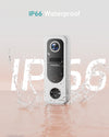 🔥Monthly Sale 2K Wireless Video Doorbell with Chime-P8W