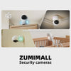 🔥ZUMIMALL 360°PTZ Dual-Band 5G/2.4G WiFi Wired Baby/Pet Monitor Camera-BK06(plug in power)